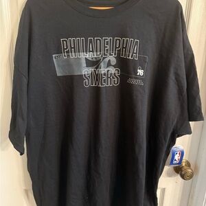 NBA Philadelphia Sixers Game Night T-Shirt SZ XXXL NWT